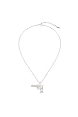 Love Gun Pendant Necklace (PK)