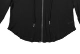 Bato See-through Feminine Hood Zip-Up