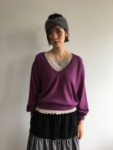 メイヴ Vネック ニット (5color)
