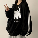 Banbi Track Line Cat スウェットシャツ