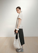 Lace Market Bag_Beige