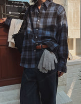 Baresi Over Check Shirt