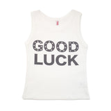 GOOD LUCK TANK WHITE
