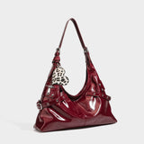 Leopard Print Keychain Large Tote Bag