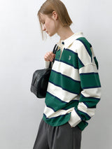 (T-7002)ESSENTIAL STRIPE TEE