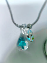 Trippy mushroom necklace.05 (2color)