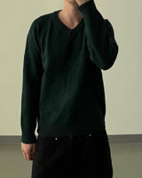 Rutini Crop V-Neck Knit