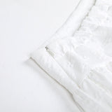 Flower-filled balloon skirt (WHITE)