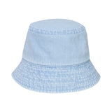 ラウンドロゴバケットハット (Light Blue Denim)
