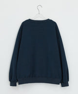 Giddels Brushed Embroidered Over Sweatshirt