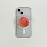 peach fruit food magsafe smart tok