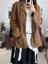 SUEDE BASIC JACKET