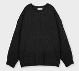 No.0699 C ボートネックルーズニット (4color)