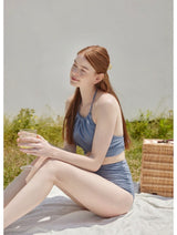 Jennie Top and Bottom Set Blue
