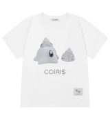 COIRIS MARINAE PRINTING HALF T (2COLOR) 