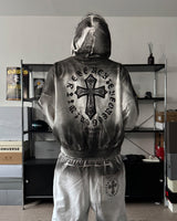 IM Space Dirty Hooded Zip-Up (2C)