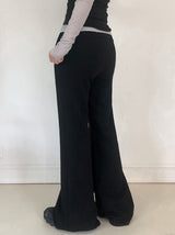 #Warm Fleece Bootcut Banding Pants (5color)