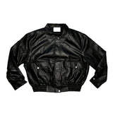 Humming leather jacket