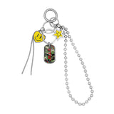 NO.549 [RED] SMILE SOLDIER KEY RING