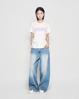25FW ウォッシュドワイドデニムパンツ