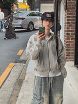 Kuro Trucker Hooded Jacket