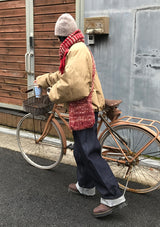 カラーブレンドニットバッグ