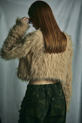 FUR CARDIGAN