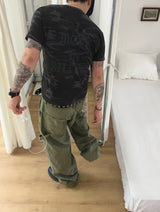 No.1811 S lettering camo half T