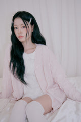 Love letter cardigan (Pink)
