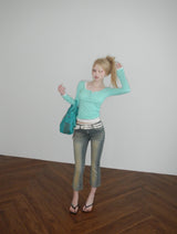  56 vintage capri denim pt