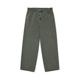 ラッチテーパードツイルパンツ / Washed khaki