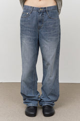Bloom Slab Semi Wide Denim