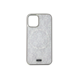 [MADE] rosy lace silver glass bumper case (magsafe)