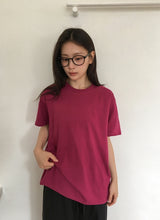 [unisex] Sioni Basic Layered Short Sleeve Tee