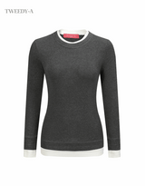 Basic Layered Wool Knit Long Sleeve Top 4 Colors