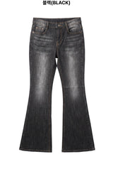 Leon Vintage Slub Bootcut Denim
