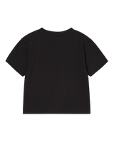 25FW WOMAN NY IMAGE CROP SHORT SLEEVE T-SHIRT BLACK