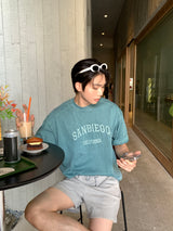LMN Soupima サンデーピグメント半袖Tシャツ (6 colors)