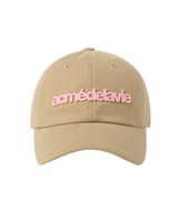 26SS FELT APPLIQUE BASIC BALL CAP