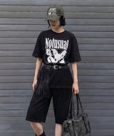 Butterfly Over-fit T-Shirts - 4COLOR