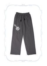 Web E Clover Pants (Washed Gray)
