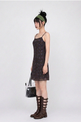 AETHER MOONFLOWER SLIP DRESS