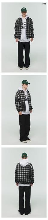 ITZ MINI LOGO CHECK JAR BLOUSON JACKET