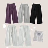 Cool*Air Mesh🧊 Back Patch Wide Banding Sweatpants (4 colors)