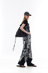 BOHEMIAN ONE-PIECE / BLACK