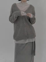 Mesh see-through polar long-sleeve tee