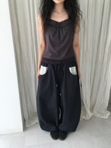 Color-Block Pocket Pants