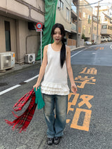フリルミニスリーブレスワンピース (3C)