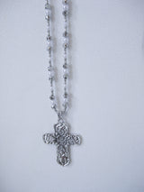 [KISS OF LIFE haneul wear] ✞ cross beads necklace ✞