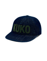 KUKO Logo 6Panel Cap_Denim Khaki